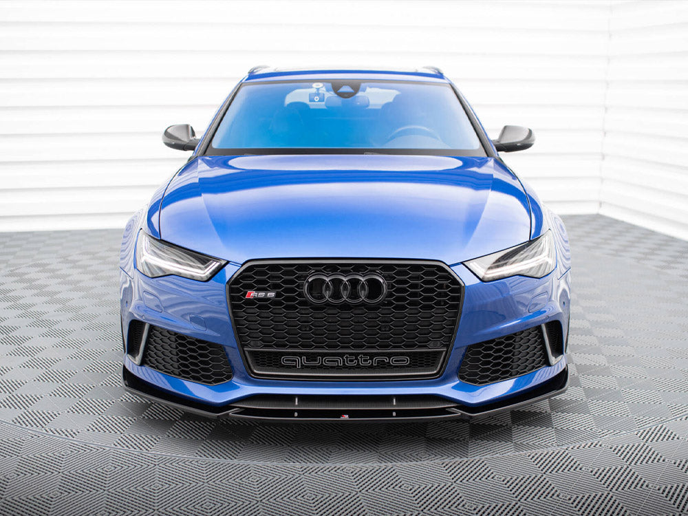 Front Splitter V.4 compatible with Audi RS 6 C7