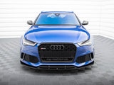 Front Splitter V.4 compatible with Audi RS 6 C7