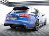 Rear Side Splitters V.2 compatible with Audi RS 6 C7