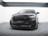 Front Splitter compatible with Audi SQ8 / Q8 S Line Mk1 Facelift