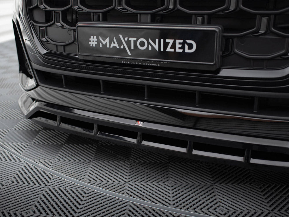 Front Splitter compatible with Audi SQ8 / Q8 S Line Mk1 Facelift