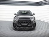 Front Splitter compatible with Audi SQ8 / Q8 S Line Mk1 Facelift