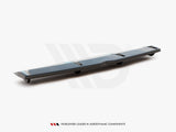 Central Rear Splitter (Vertical Bars) compatible with Hyundai i30 Mk3 N Fastback