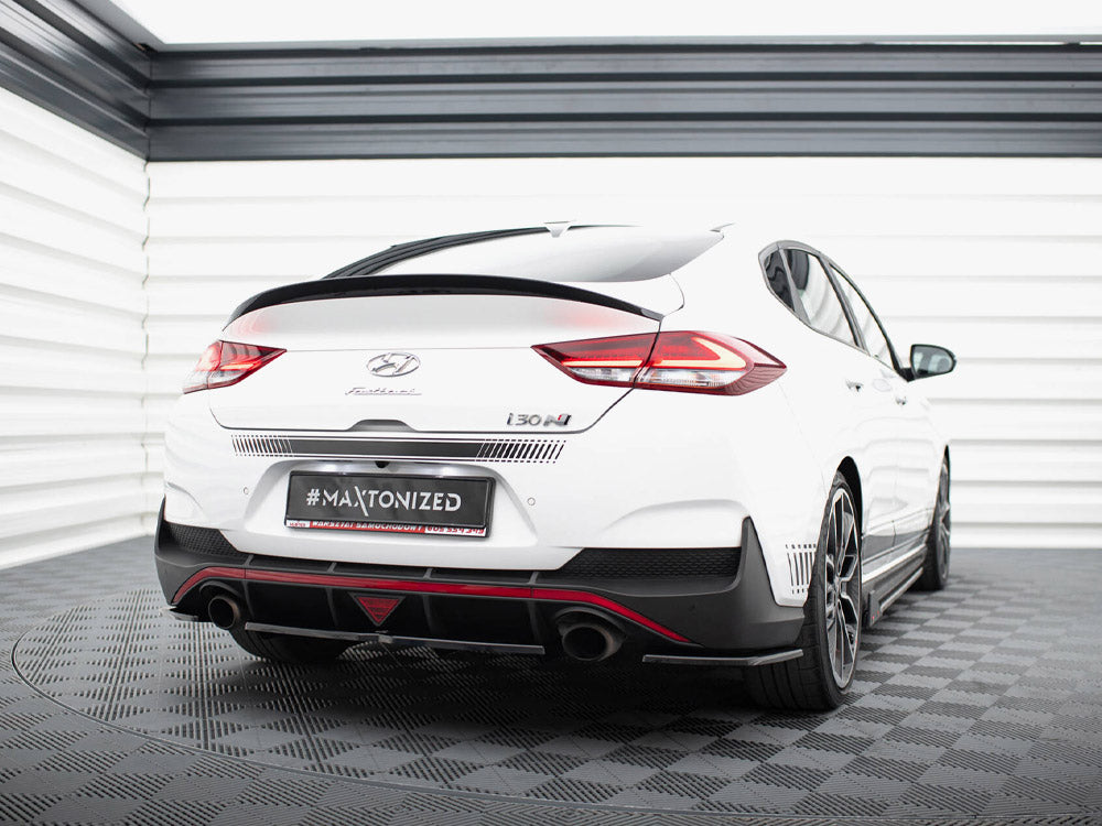 Rear Side Splitters compatible with Hyundai i30 N Mk3 Fastback