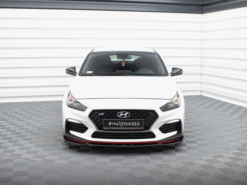 Front Splitter V.4 compatible with Hyundai i30 N Mk3 Hatchback / Fastback
