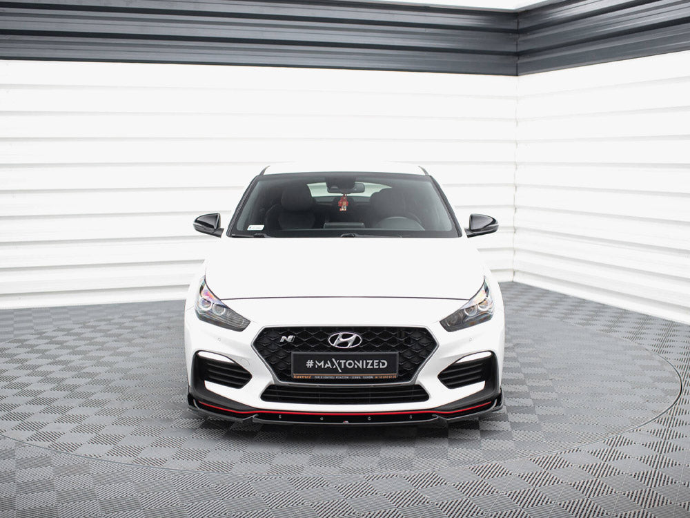 Front Splitter V.5 compatible with Hyundai i30 N Mk3 Hatchback / Fastback