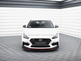 Front Splitter V.5 compatible with Hyundai i30 N Mk3 Hatchback / Fastback