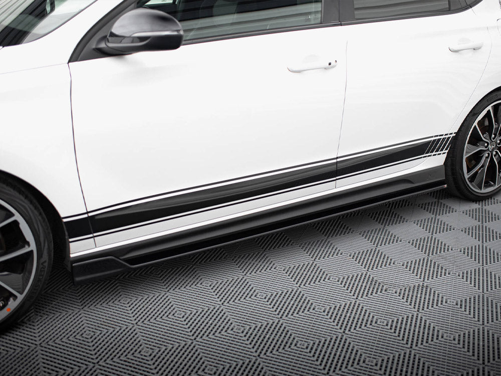 Side Skirt Diffusers V.5 compatible with Hyundai i30 N / N Line Hatchback / Fastback Mk3 / Mk3 Facelift