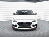 Street PRO Front Splitter compatible with Hyundai i30 N Mk3 Hatchback / Fastback