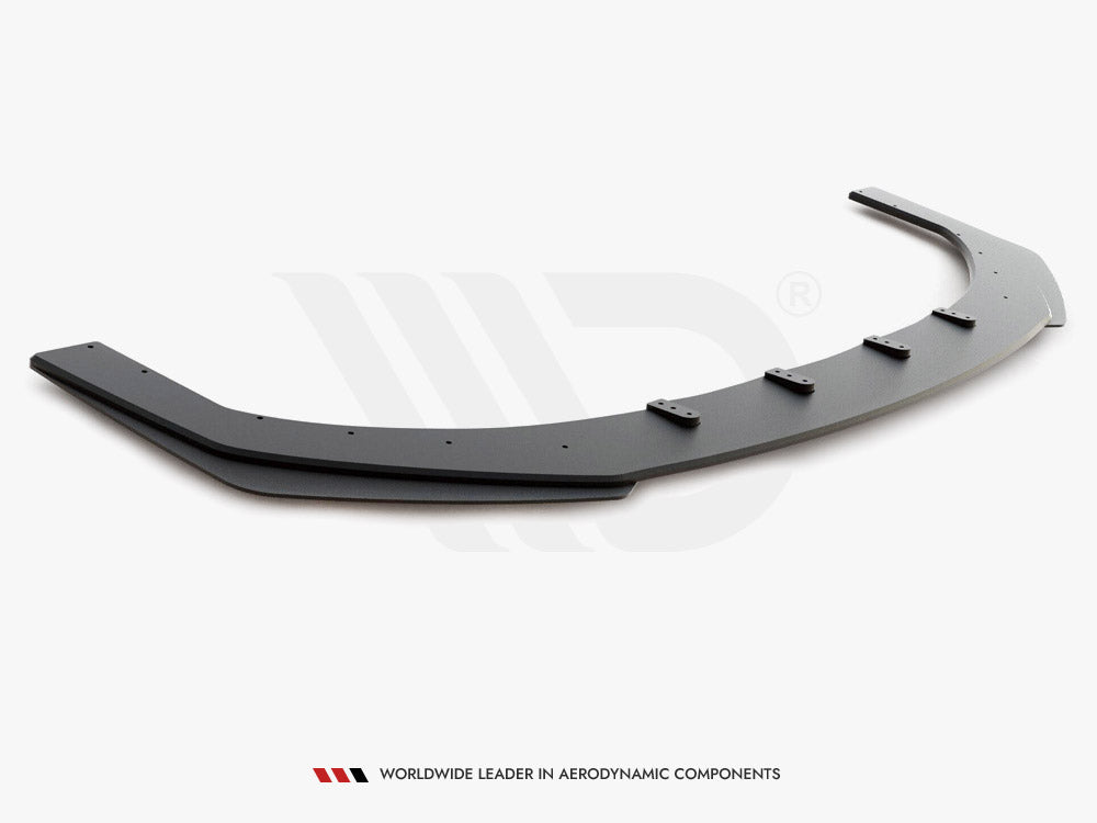 Street PRO Front Splitter + Flaps compatible with Hyundai i30 N Mk3 Hatchback / Fastback