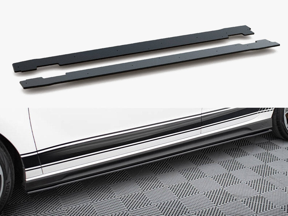 Street PRO Side Skirt Diffusers V.1 compatible with Hyundai i30 N / N Line Hatchback / Fastback Mk3 / Mk3 Facelift
