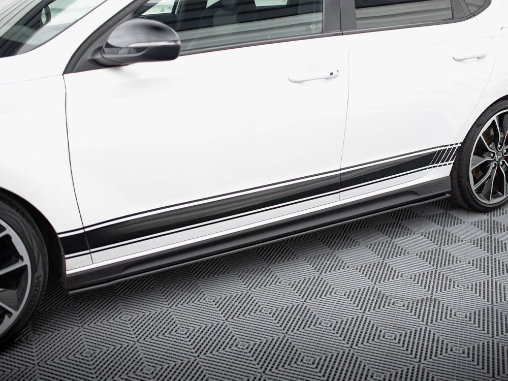 Street PRO Side Skirt Diffusers V.1 compatible with Hyundai i30 N / N Line Hatchback / Fastback Mk3 / Mk3 Facelift