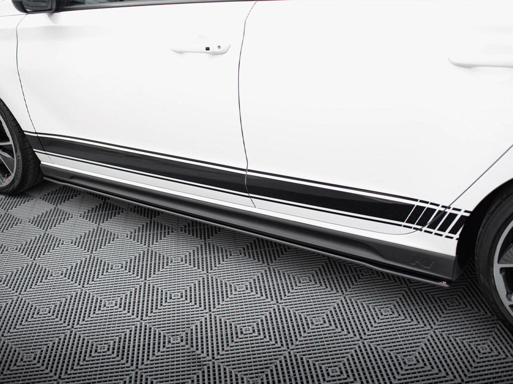 Street PRO Side Skirt Diffusers V.1 compatible with Hyundai i30 N / N Line Hatchback / Fastback Mk3 / Mk3 Facelift