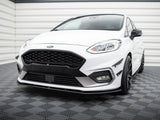 Street PRO Front Splitter compatible with Ford Fiesta Mk8 ST / ST-Line