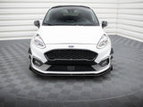 Street PRO Front Splitter + Flaps compatible with Ford Fiesta Mk8 ST / ST-Line