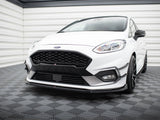 Front Splitter V.4 compatible with Ford Fiesta Mk8 ST / ST-Line