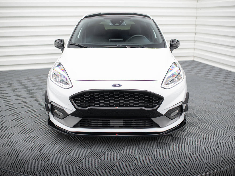 Front Splitter V.4 compatible with Ford Fiesta Mk8 ST / ST-Line