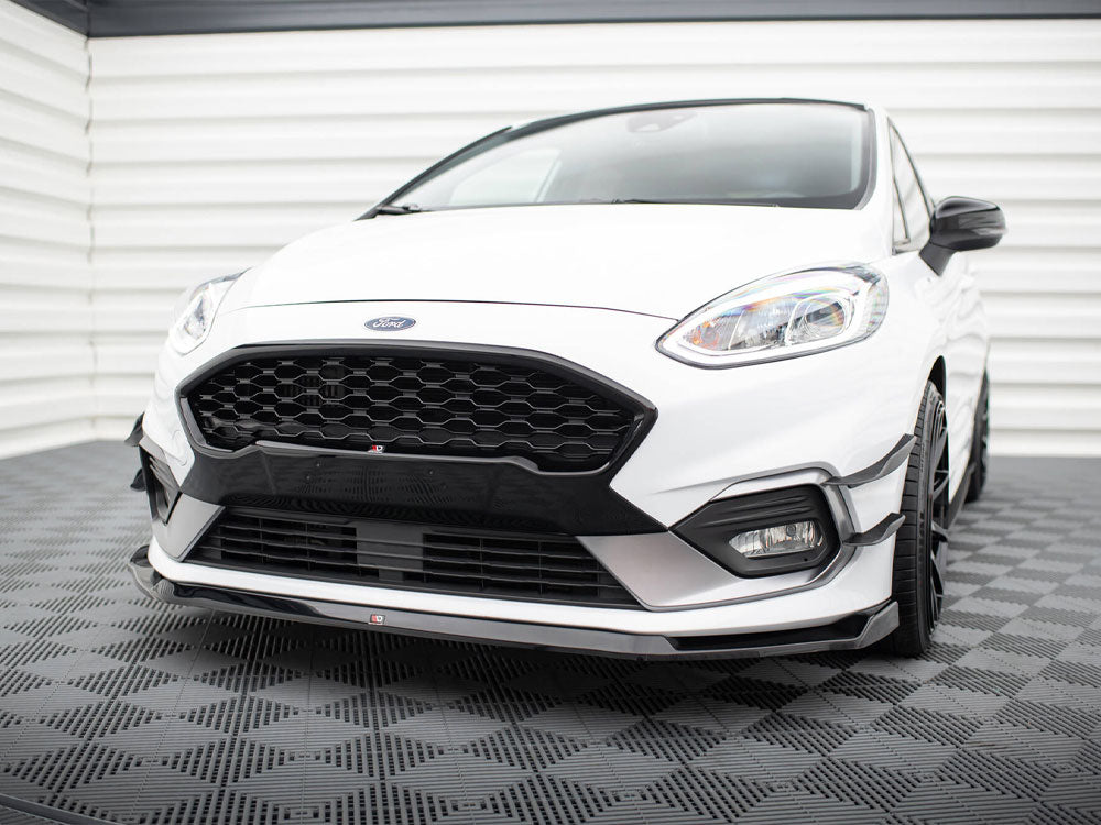 Front Splitter V.5 compatible with Ford Fiesta Mk8 ST / ST-Line