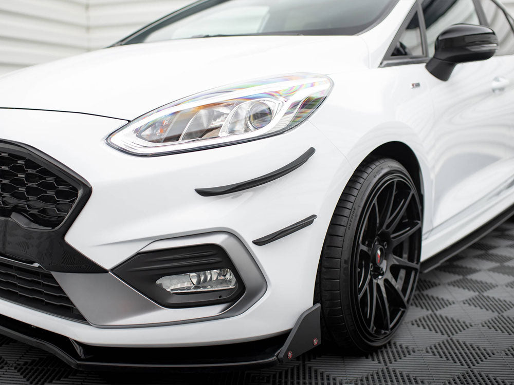 Front Bumper Wings (Canards) V.3 compatible with Ford Fiesta Mk8 ST / ST-Line