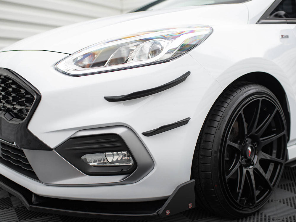 Front Bumper Wings (Canards) V.3 compatible with Ford Fiesta Mk8 ST / ST-Line