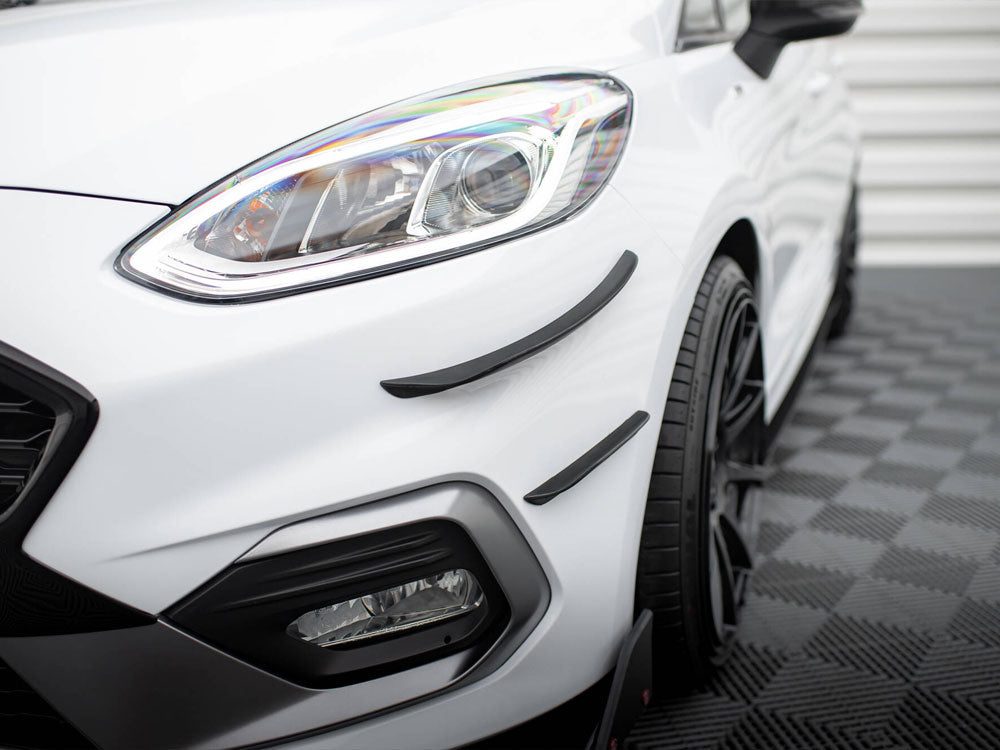 Front Bumper Wings (Canards) V.3 compatible with Ford Fiesta Mk8 ST / ST-Line