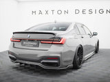 Prepreg Carbon Fiber Rear Splitter compatible with BMW 7 M-Pack G11 / G12 Facelift