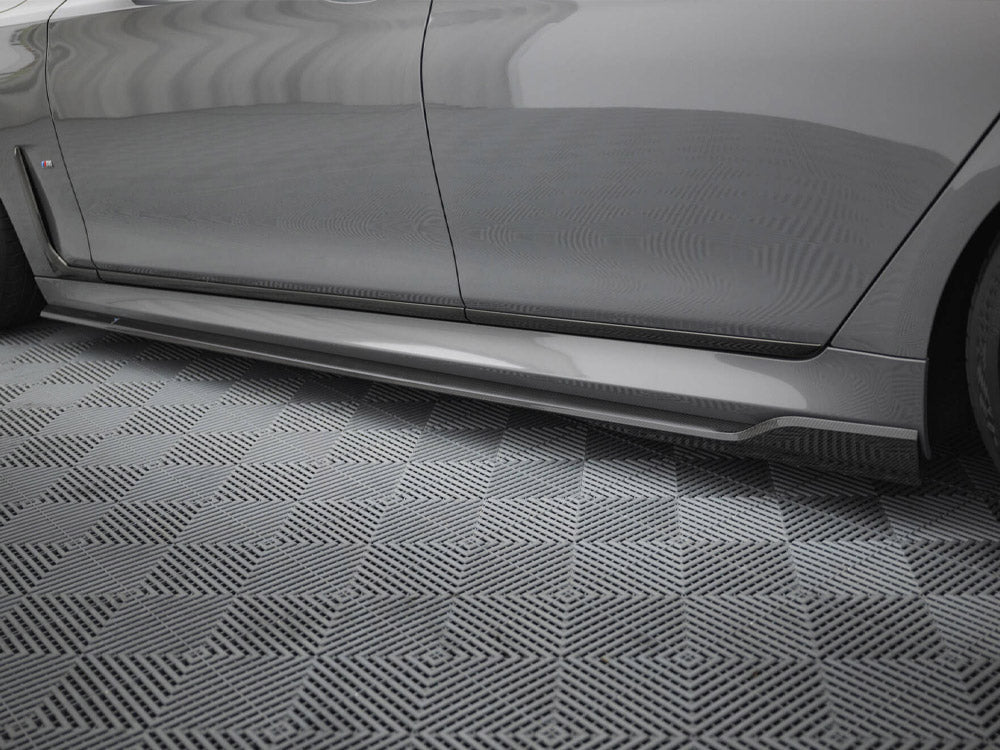 Carbon Fiber Side Skirts compatible with BMW 7 M-Pack G11 Facelift