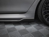 Carbon Fiber Side Skirts compatible with BMW 7 M-Pack G11 Facelift