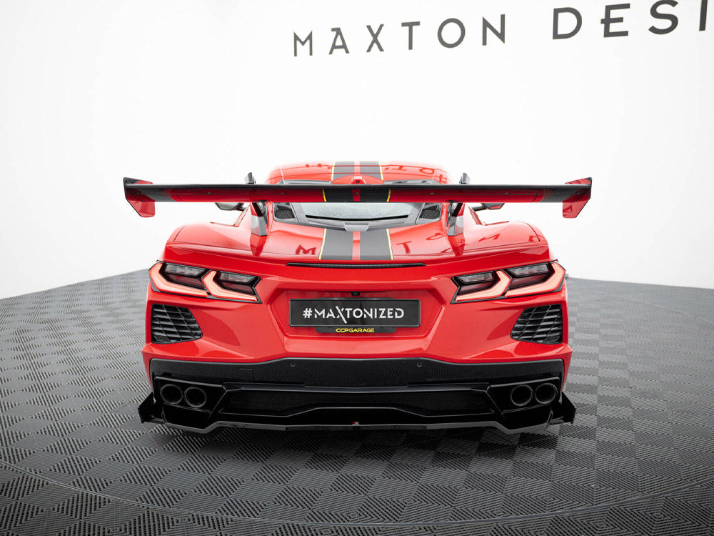 Carbon Spoiler compatible with Chevrolet Corvette C8