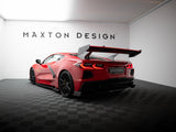 Carbon Spoiler + LED compatible with Chevrolet Corvette C8