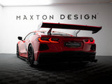 Carbon Spoiler + LED compatible with Chevrolet Corvette C8