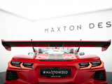 Carbon Spoiler + LED compatible with Chevrolet Corvette C8