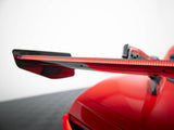 Carbon Spoiler + LED compatible with Chevrolet Corvette C8