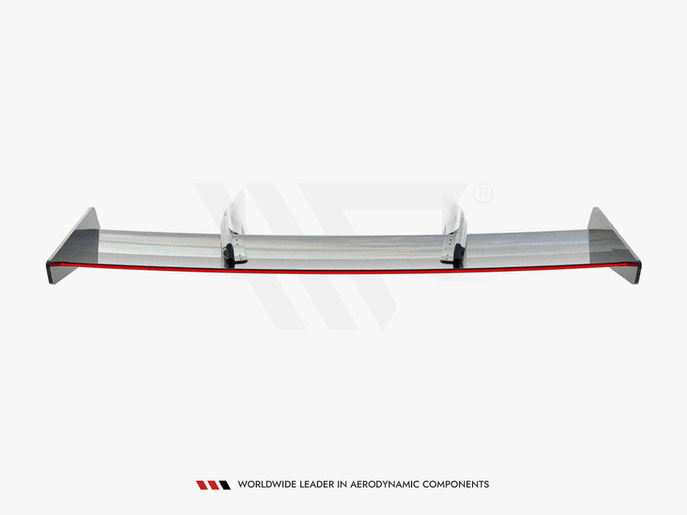 Carbon Spoiler + LED compatible with Chevrolet Corvette C8