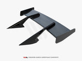 Carbon Spoiler + LED compatible with Chevrolet Corvette C8