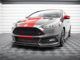 Front Splitter V.3 compatible with Ford Focus ST Mk3 FL