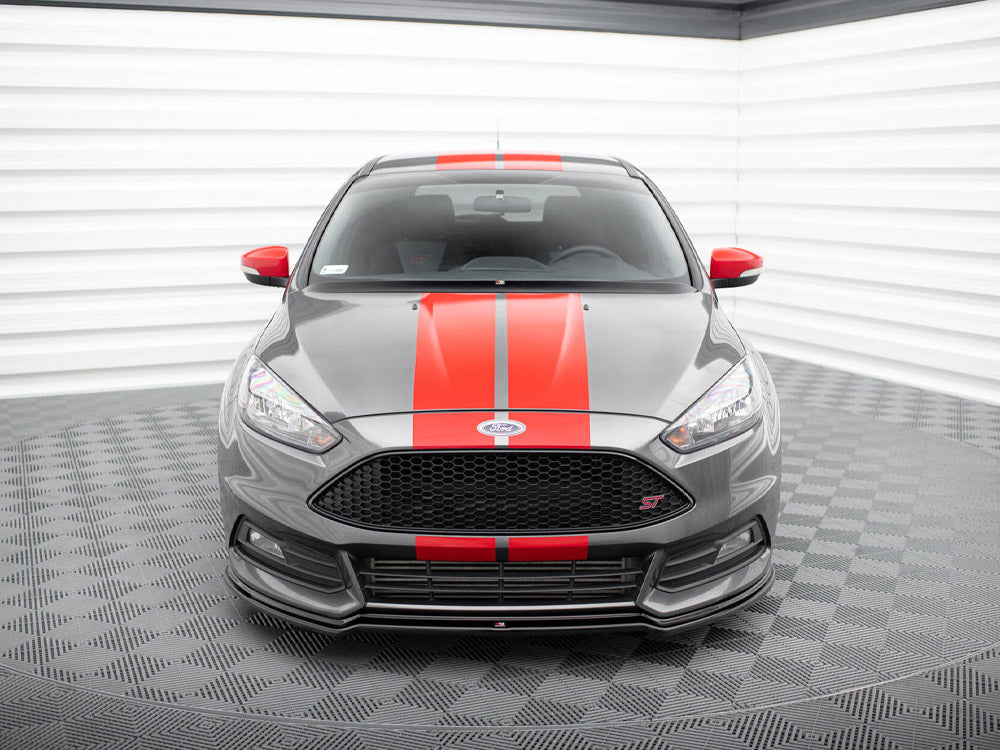 Front Splitter V.3 compatible with Ford Focus ST Mk3 FL