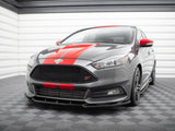 Front Splitter V.5 compatible with Ford Focus ST Mk3 Facelift