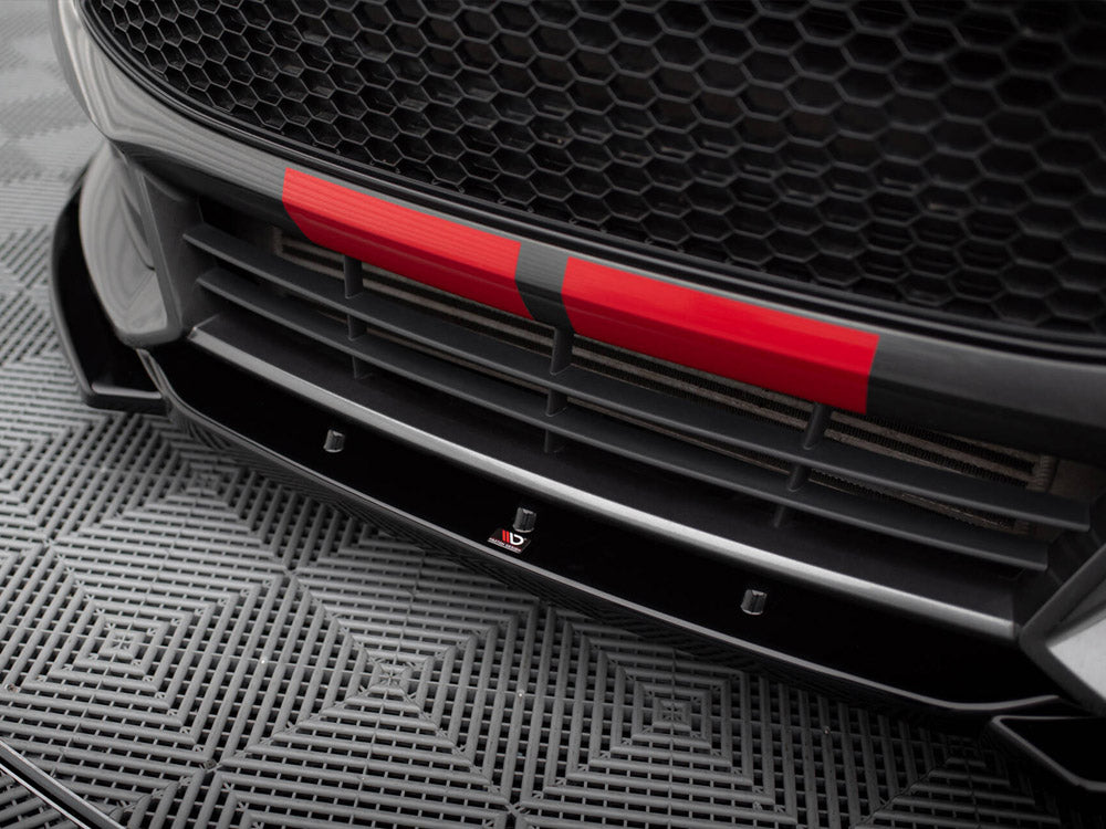 Front Splitter V.5 compatible with Ford Focus ST Mk3 Facelift