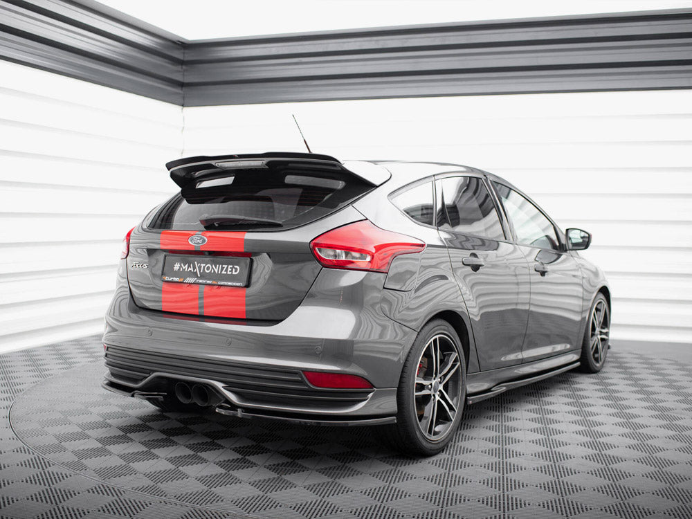 Rear Side Splitters V.2 compatible with Ford Focus ST Mk3 FL
