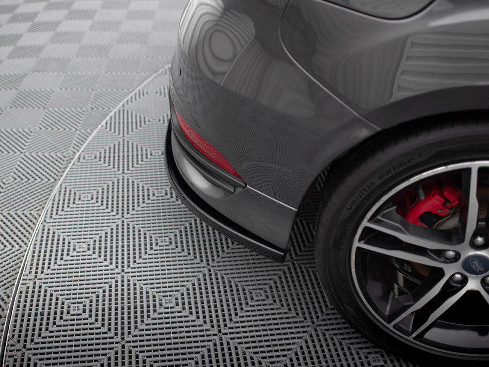 Rear Side Splitters V.2 compatible with Ford Focus ST Mk3 FL