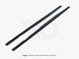 Side Skirts Diffusers compatible with Ford Focus ST / ST-Line Mk3 / Mk3 FL Hatchback / Estate