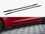 Side Skirts Diffusers V.2 compatible with Tesla Model 3 Mk1 / Mk1 Facelift