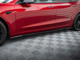Side Skirts Diffusers V.2 compatible with Tesla Model 3 Mk1 / Mk1 Facelift