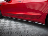 Side Skirts Diffusers V.2 compatible with Tesla Model 3 Mk1 / Mk1 Facelift