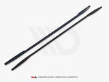 Side Skirts Diffusers V.2 compatible with Tesla Model 3 Mk1 / Mk1 Facelift
