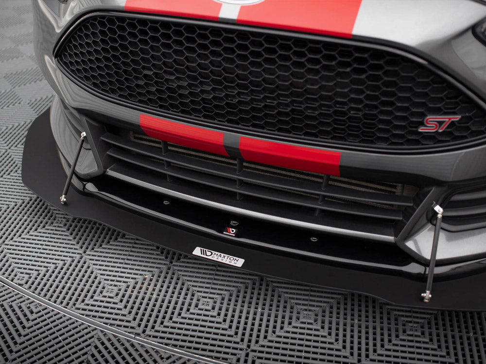 Hybrid Front Splitter V.1 compatible with Ford Focus ST Mk3 FL