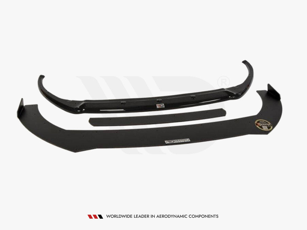 Hybrid Front Splitter V.2 compatible with Ford Focus ST Mk3 FL