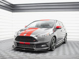 Hybrid Front Splitter V.2 compatible with Ford Focus ST Mk3 FL