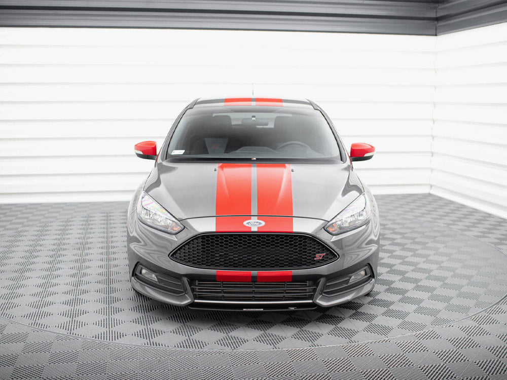 Racing Front Splitter V.3 compatible with Ford Focus ST Mk3 FL